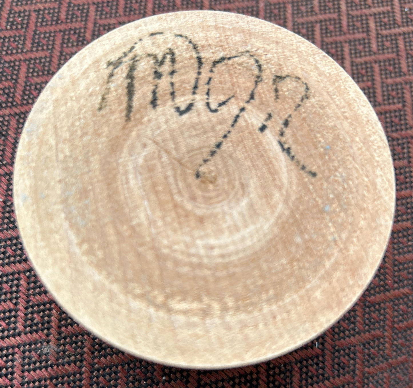 Maple Hand Turned Bowl 2.75" Diameter