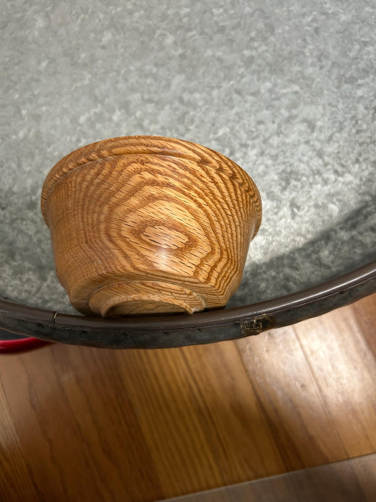 Red Oak Hand Turned Bowl 5" Diameter