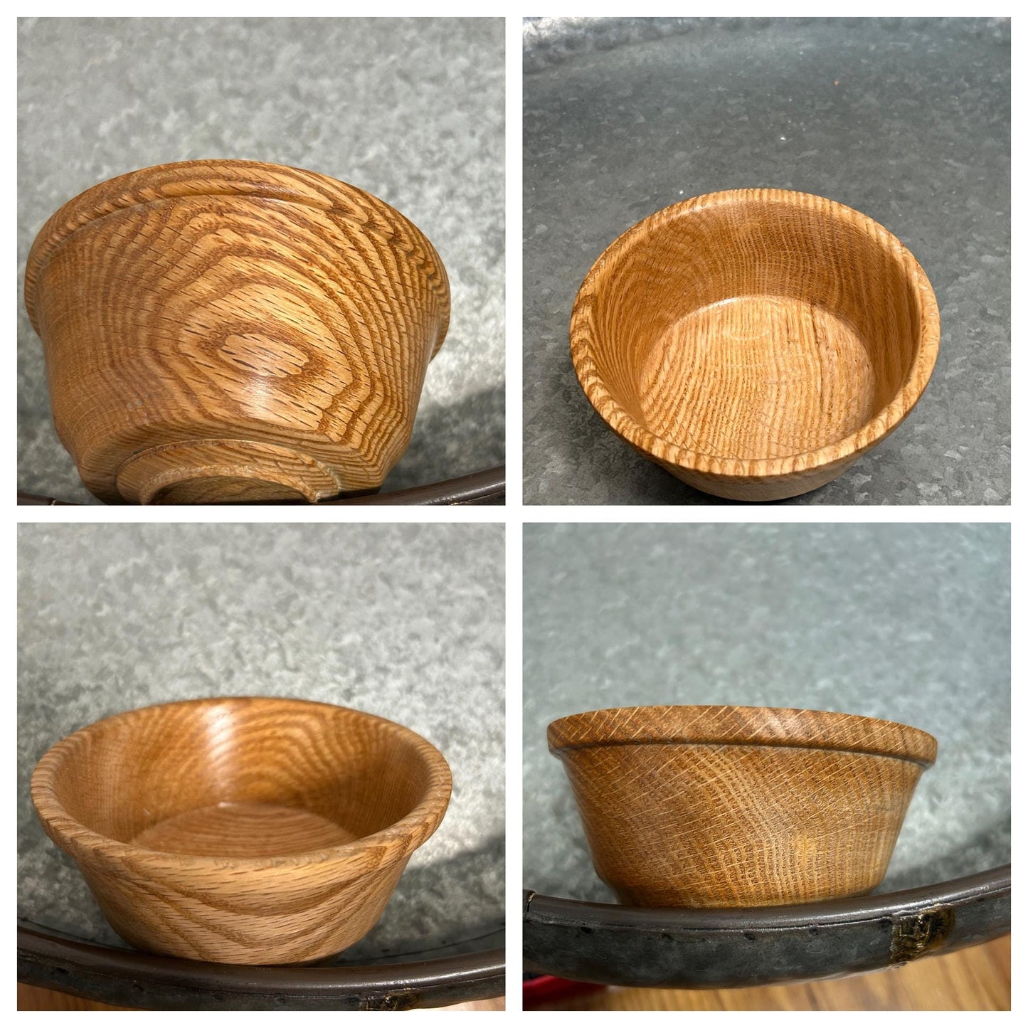 Red Oak Hand Turned Bowl 5" Diameter