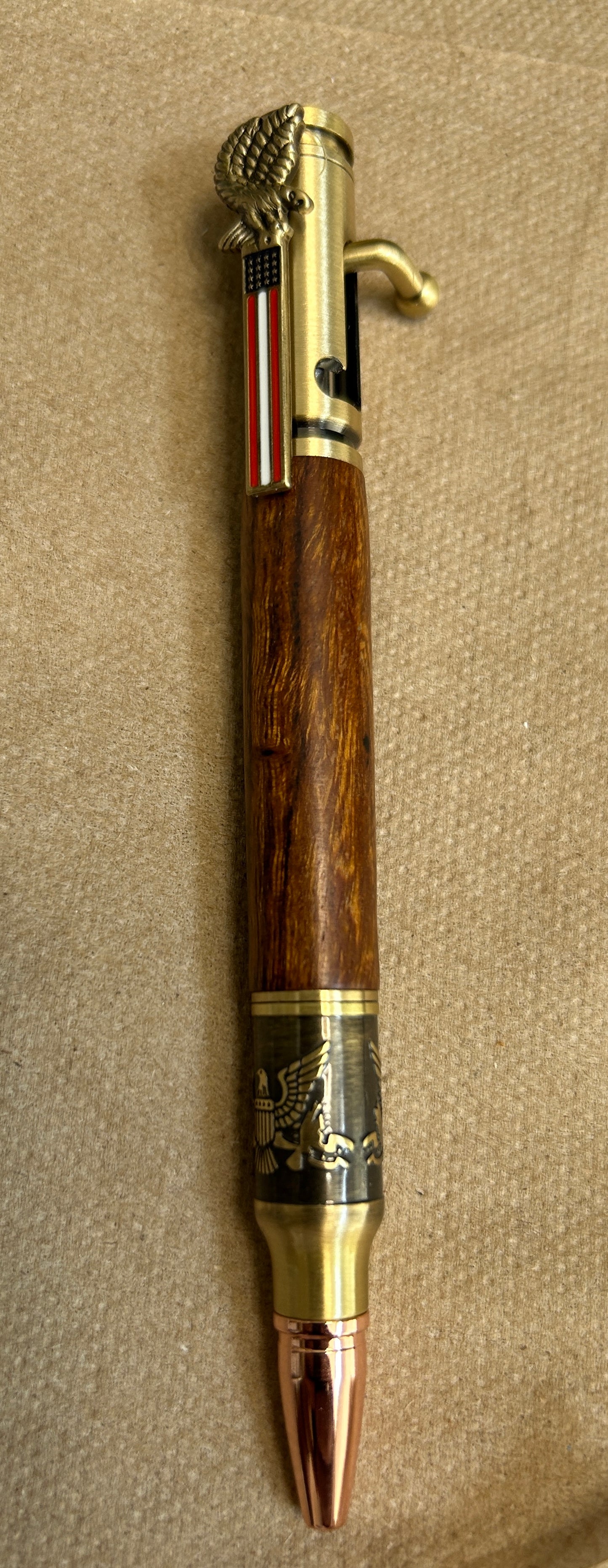 Bolt Action Rifle style Pen