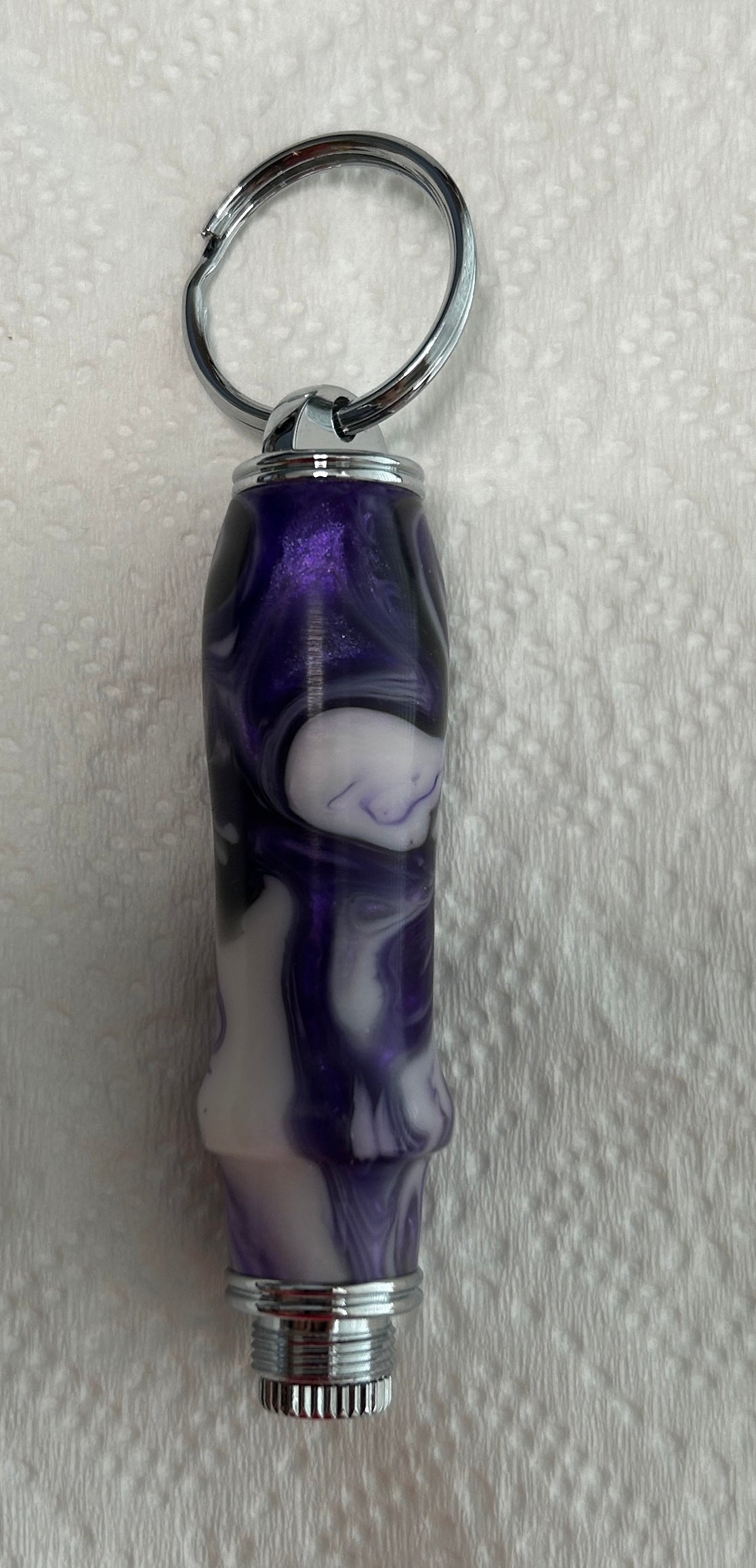 Knife Keychain (Variety), Hand Turned Wood or Acrylic