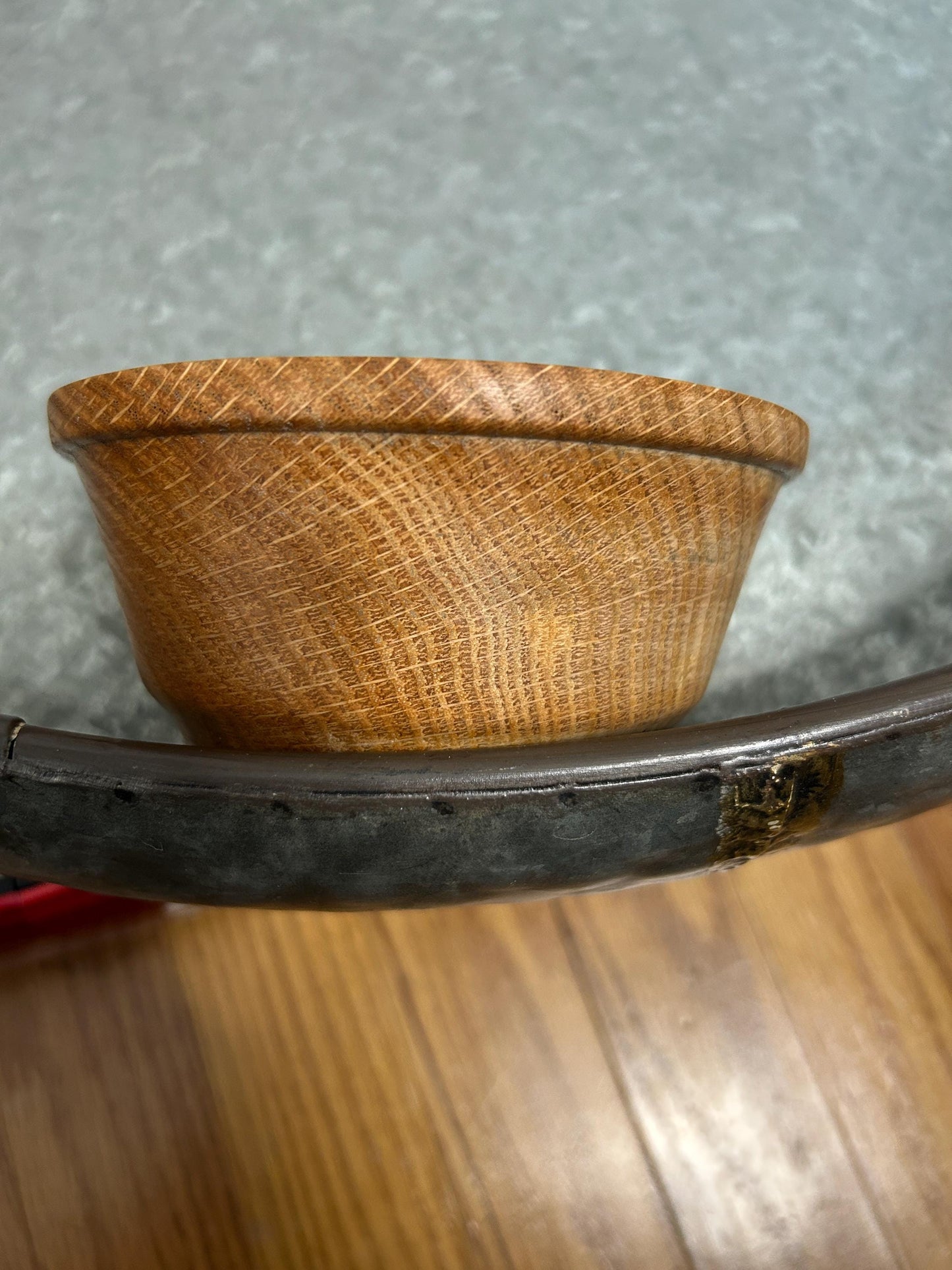 Red Oak Hand Turned Bowl 5" Diameter