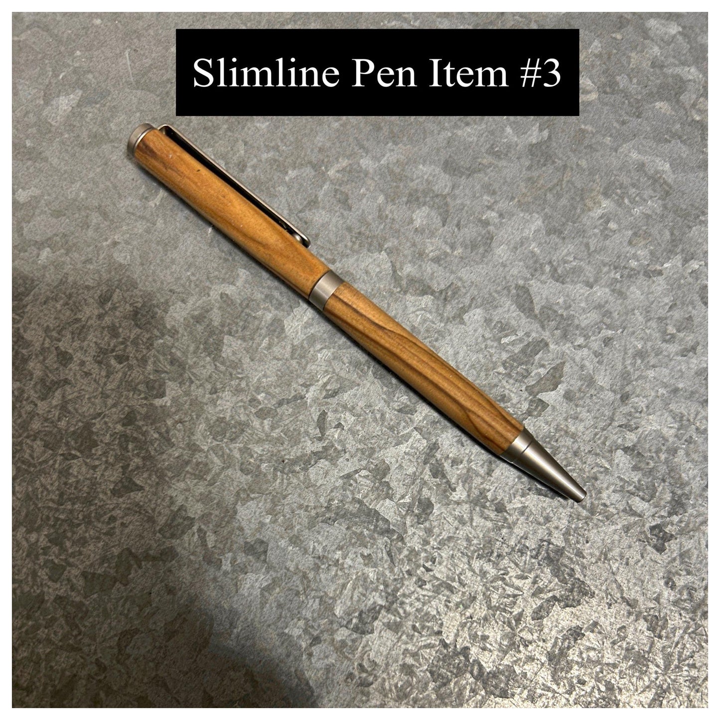 Slimline Pens (Variety), Hand Turned Wood and Acrylics
