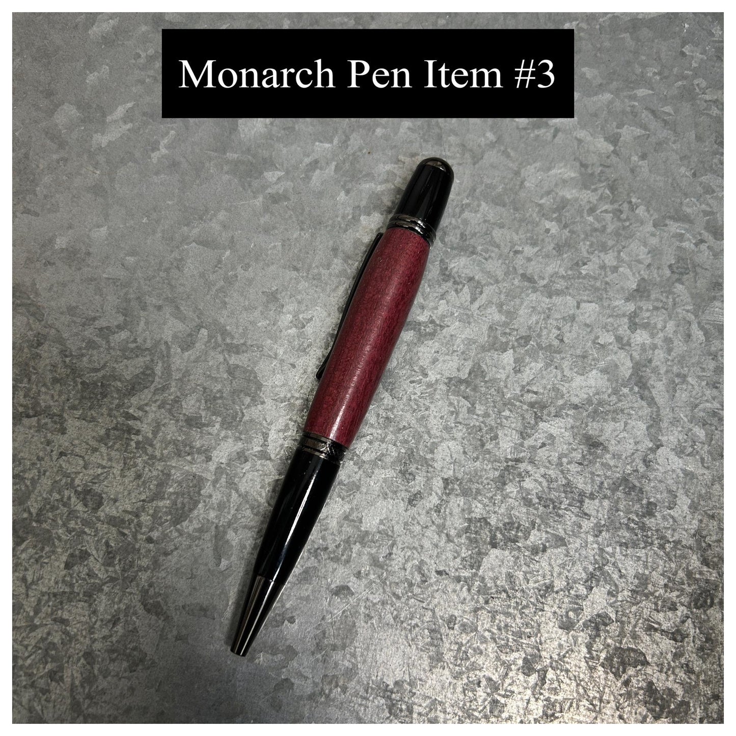 Monarch Pens (Variety), Wood and Acrylic