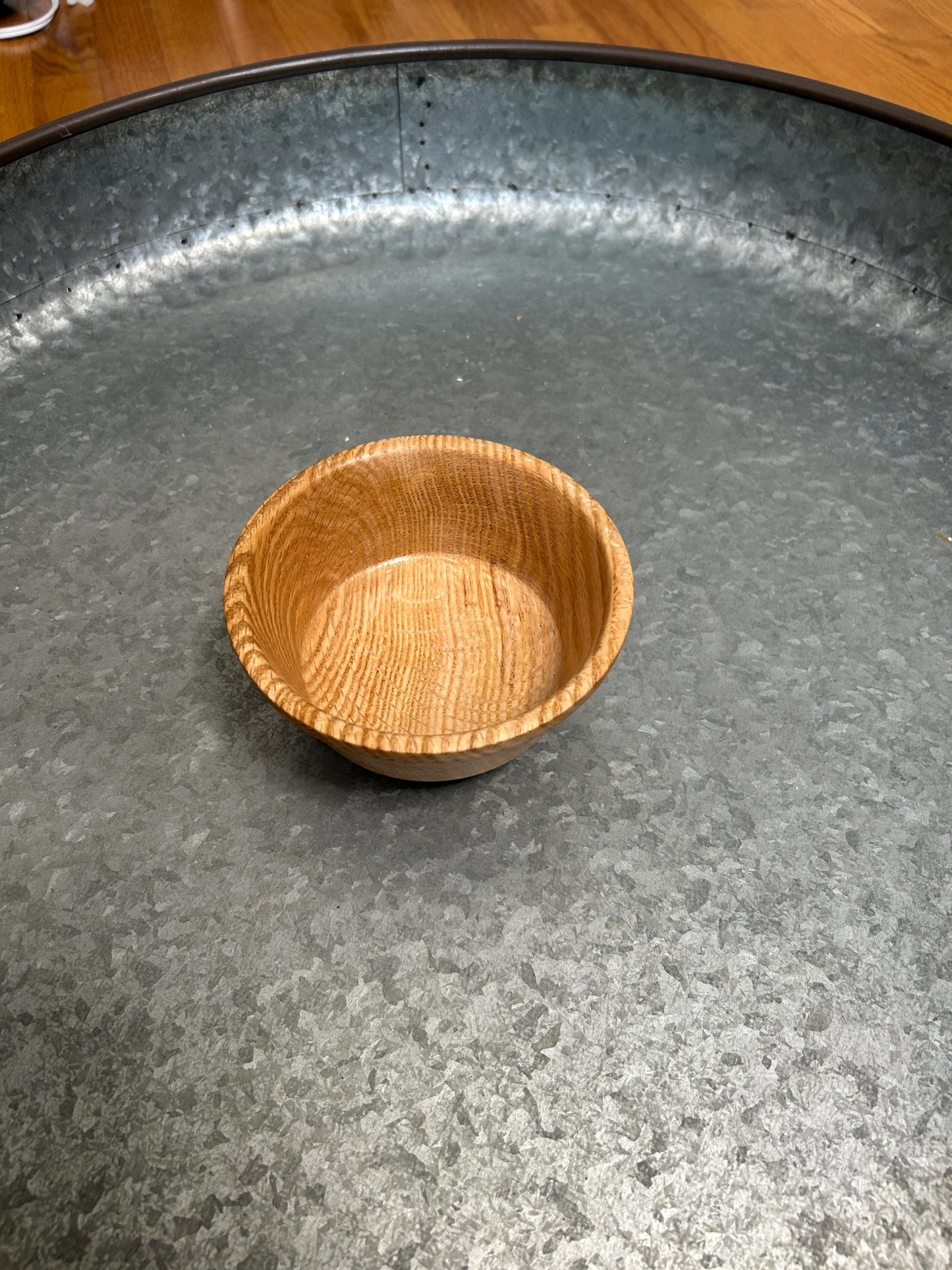 Red Oak Hand Turned Bowl 5" Diameter
