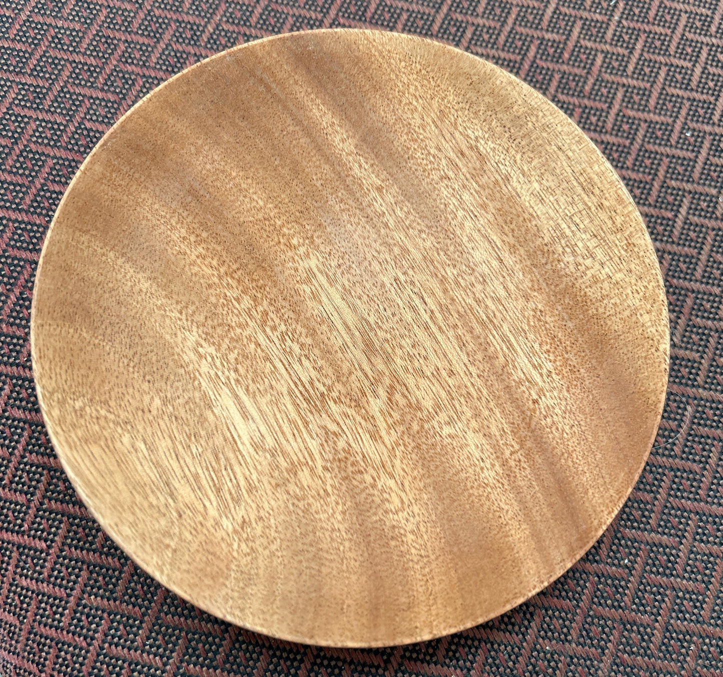 Sapele Saucer/Tray 5" Diameter