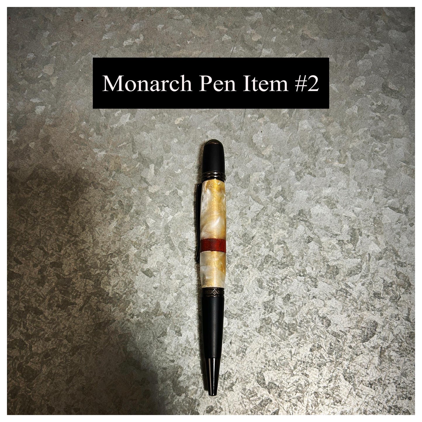 Monarch Pens (Variety), Segmented Wood and Acrylic