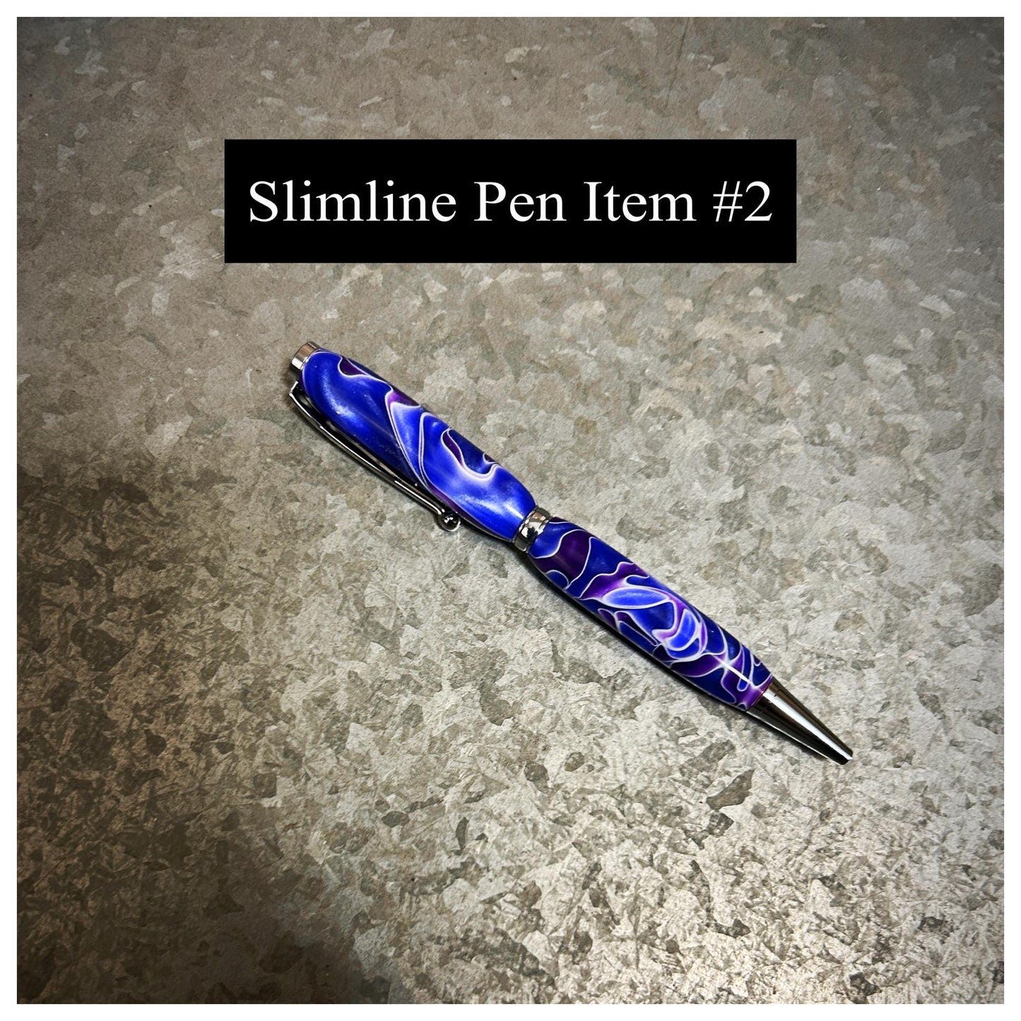 Slimline Pens (Variety), Hand Turned Wood and Acrylics