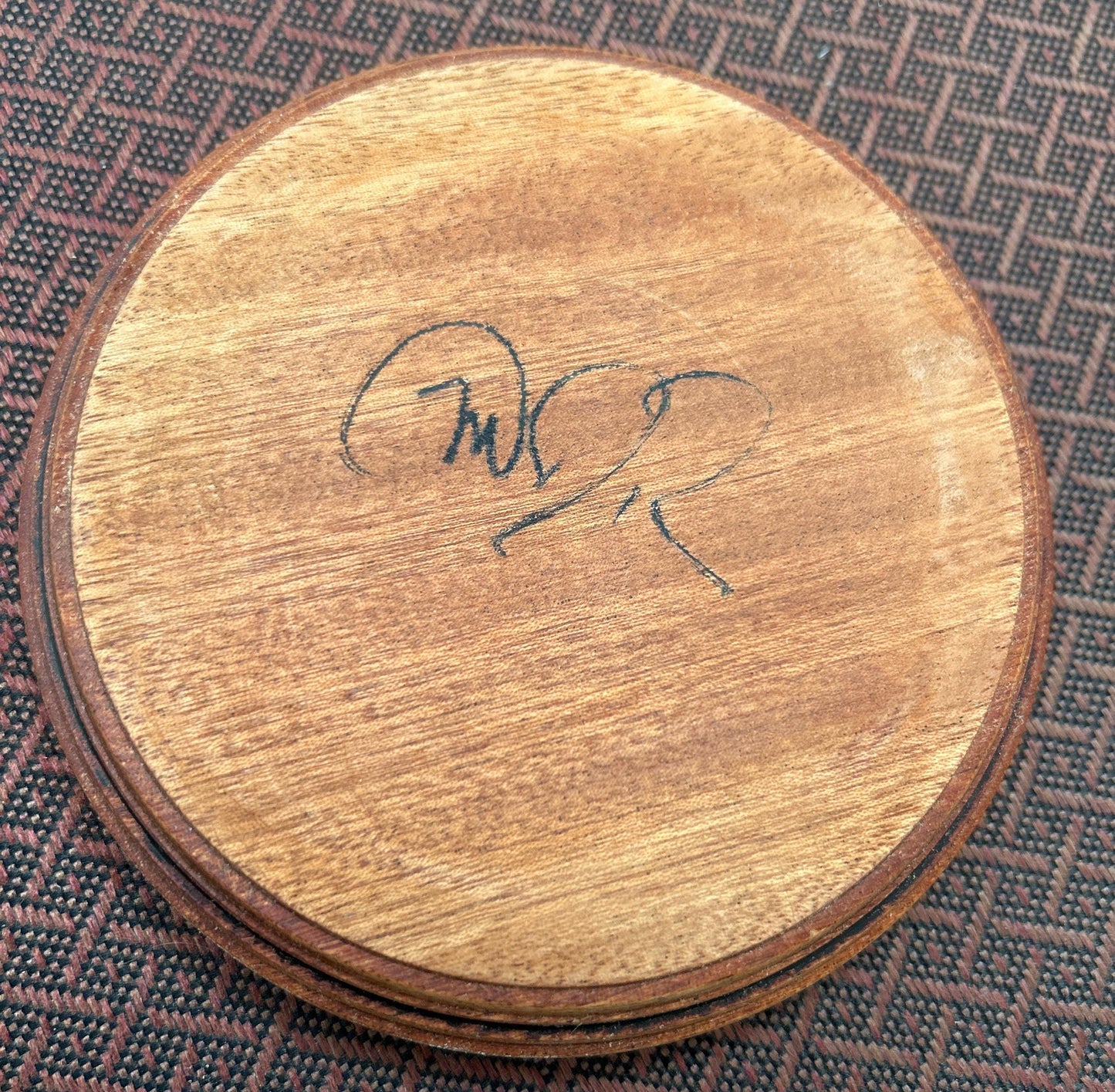 Sapele Saucer/Tray 5" Diameter