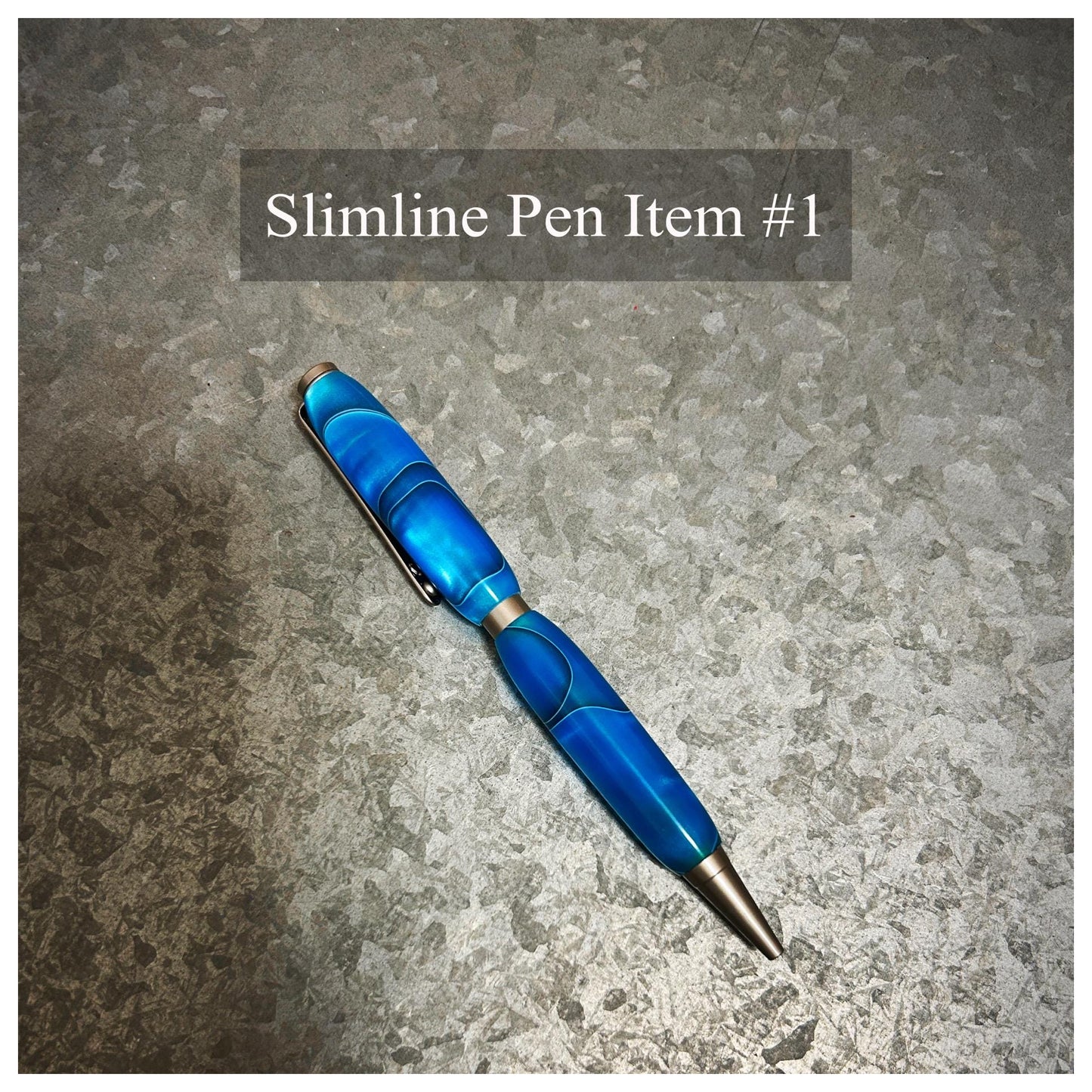 Slimline Pens (Variety), Hand Turned Wood and Acrylics