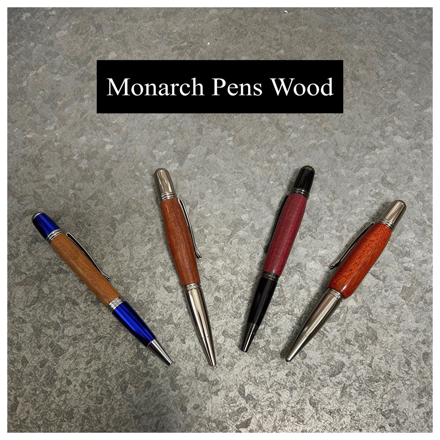 Monarch Pens (Variety), Wood and Acrylic