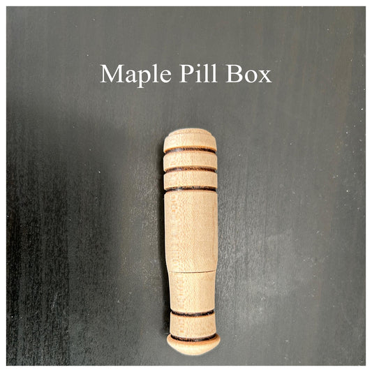 Maple Pill Box
