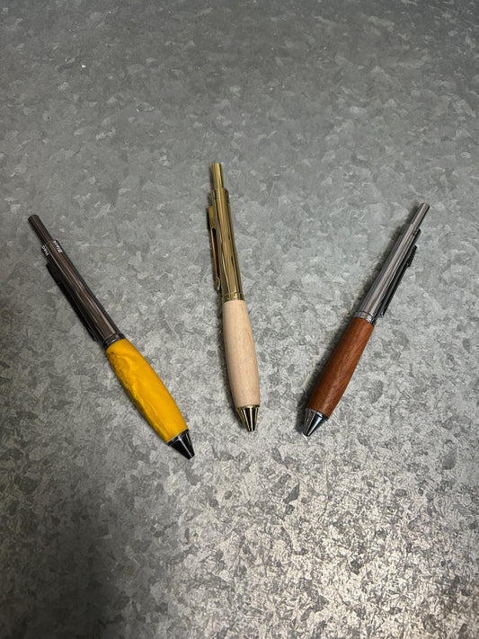 Multi-Function Pen/Pencil (Variety), Hand Turned Wood and Acrylic